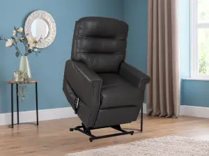 Celebrity Sandhurst Lift and Tilt Recliner Chair Leather 01