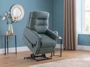 celebrity sandhurst lift and tilt recliner fabric chair 01