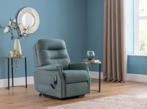 celebrity sandhurst lift and tilt recliner fabric chair 03