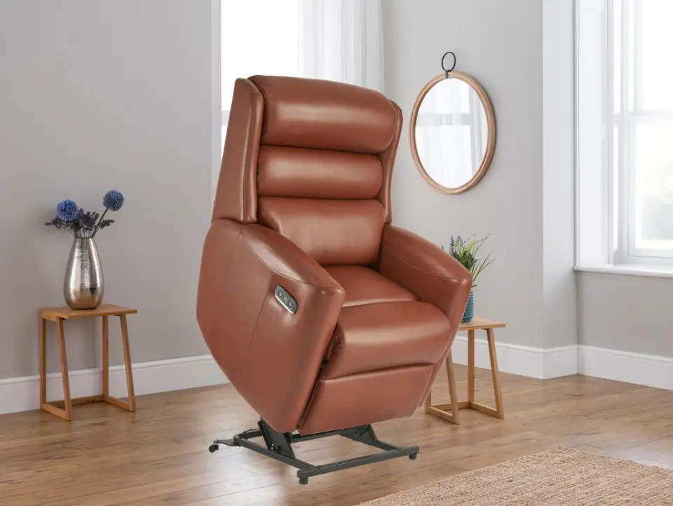 celebrity somersby cloud zero lift and tilt recliner leather chair 01